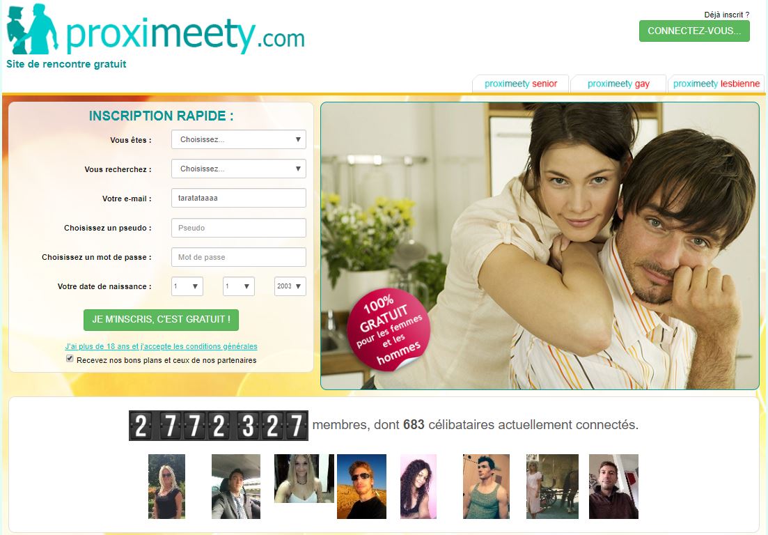 proximeety gratuit pour les hommes