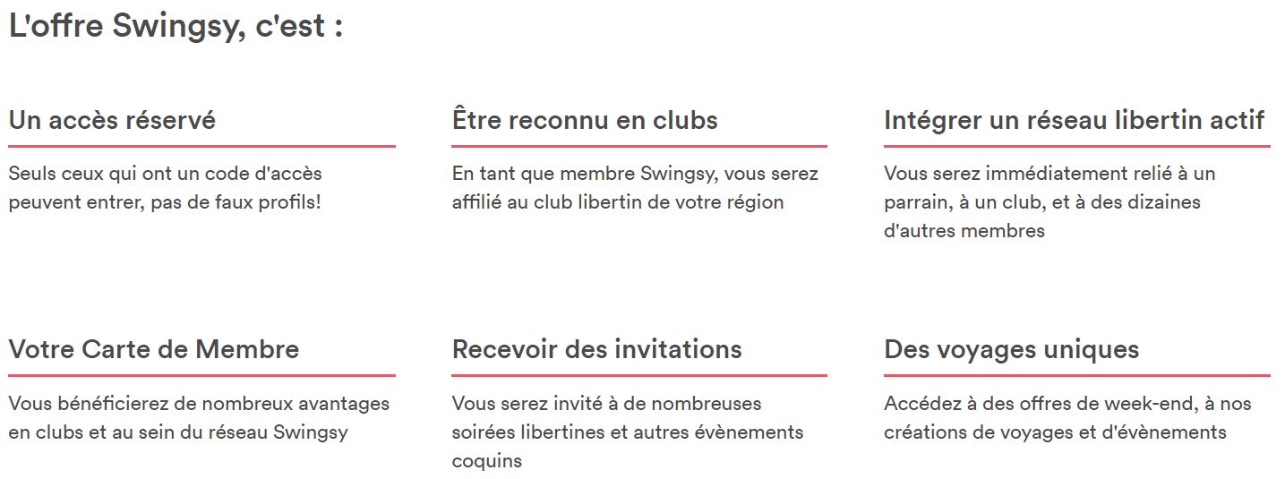 réseau libertin privé