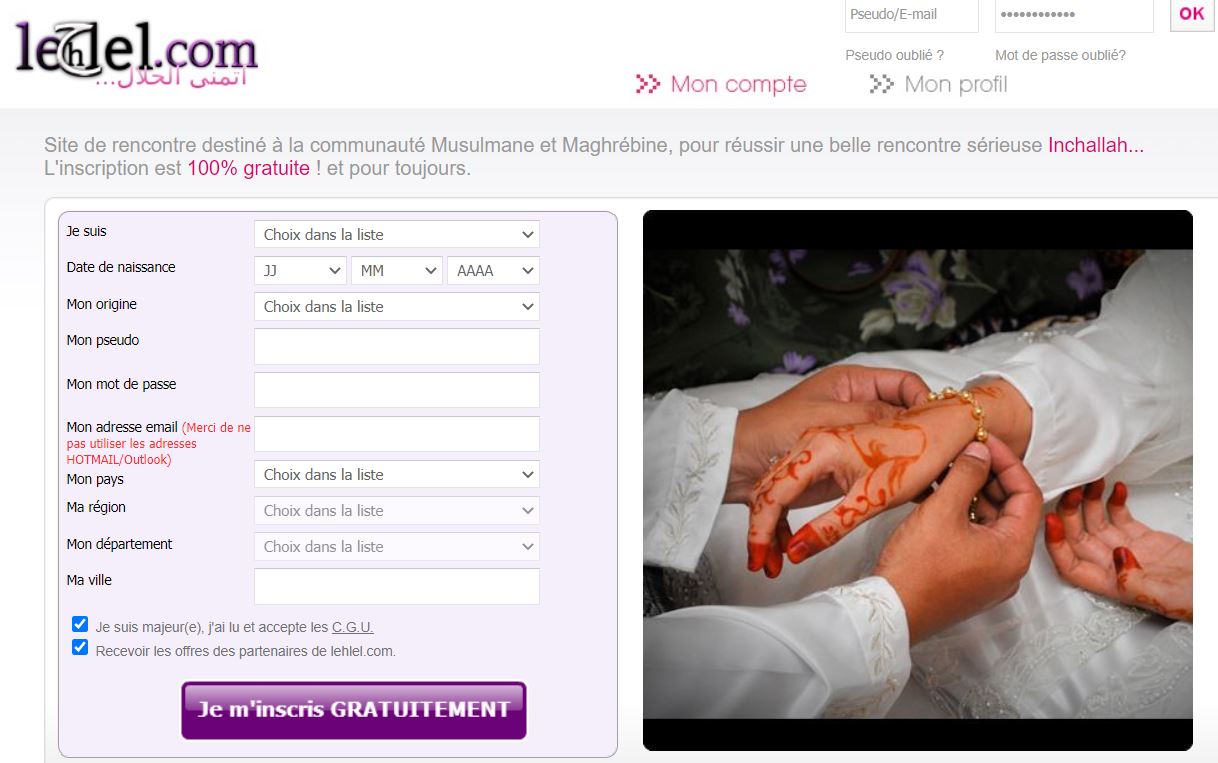 site de rencontre musulman mixte