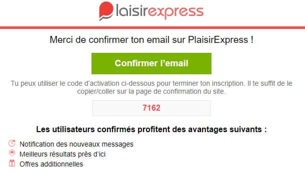 inscription plaisir express