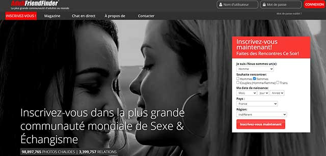 mon avis sur adult friend finder