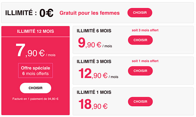 nouslib gratuit pour les femmes