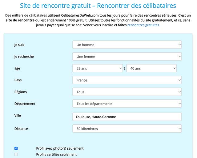 trouver des célibataires proche de chez soi