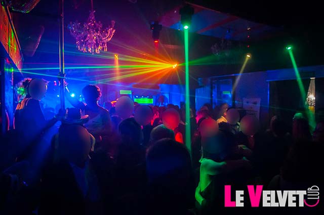 soirée au velvet de lyon