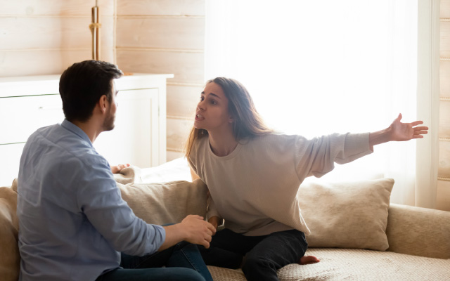 dispute de couple manque d'attention