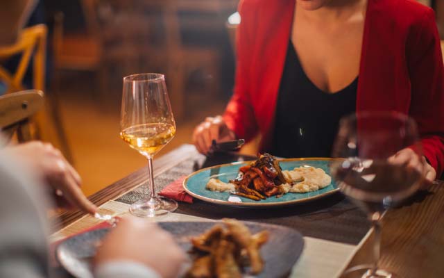 restaurant pour un premier rendez-vous